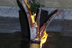 Bilder-Fackelofen-Glut