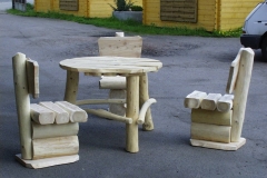 Bilder-Tisch-rund-Stühle-II